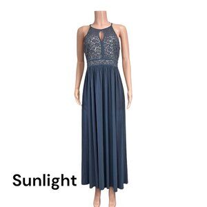 Night Way Collections Navy Blue Maxi Dress